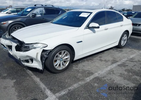 2014 BMW 528I z USA, uszkodzony, nr VIN WBA5A5C51ED506781